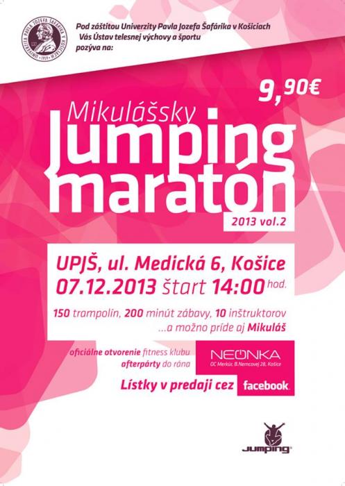 Jumping maratón vol.2  + otvorenie NEONKA OC MERKÚR