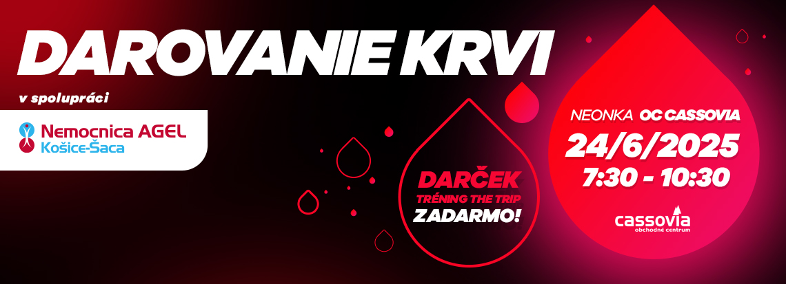 Prečo darovať krv? Majú to športovci ľahšie?